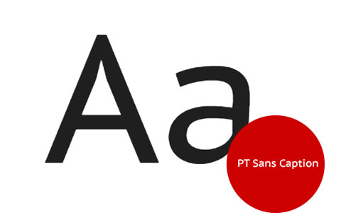 шрифт «PT Sans»
